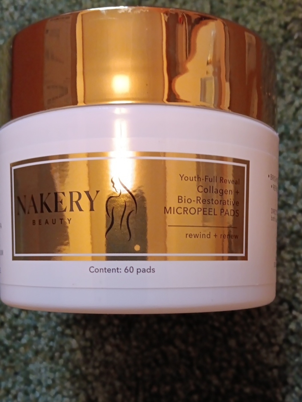 Nakery Beauty Collagen Micropeel Pads 60 Pads